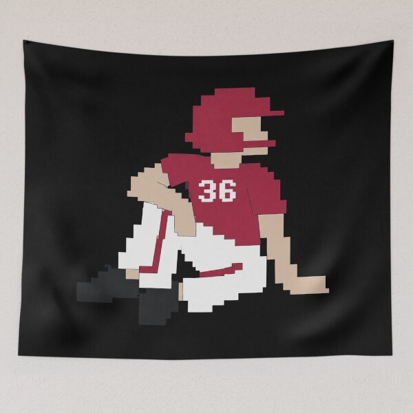 Item preview, Pixel Baseball Player designed and sold by HoDoan.