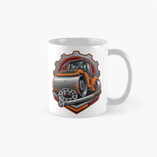 Item preview, Road Roller Maintenance Technician Premium Emblem designed and sold by Danioss.