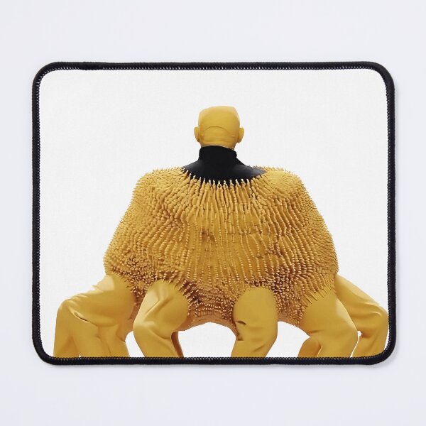 Item preview, Abstract Multi Legged Yellow Figure Art designed and sold by Yellow Zone.
