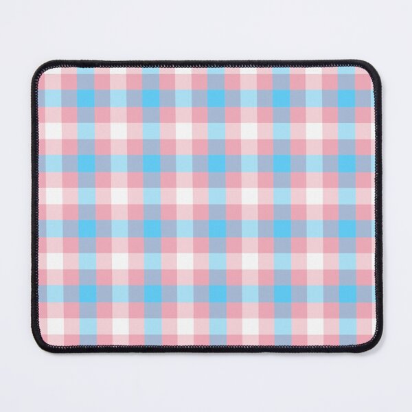 Item preview, Transgender Pride Pastel Gingham Plaid Pattern designed and sold by The-Repository.