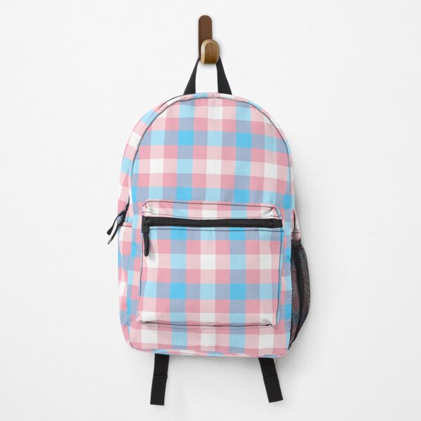 Item preview, Transgender Pride Pastel Gingham Plaid Pattern designed and sold by The-Repository.