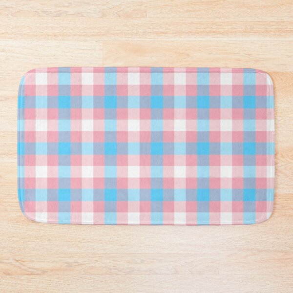 Item preview, Transgender Pride Pastel Gingham Plaid Pattern designed and sold by The-Repository.