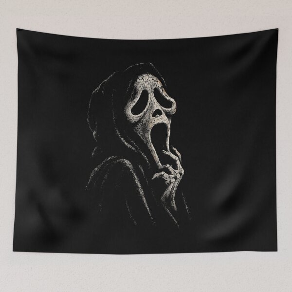 Item preview, Ghost Face Sketch designed and sold by tkingrober.