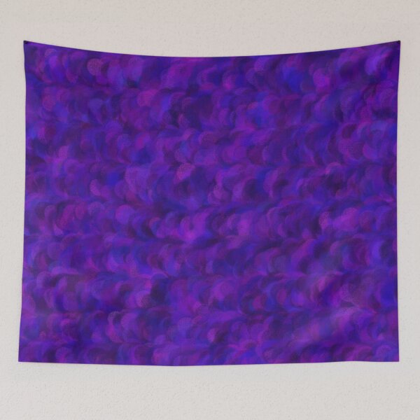 Item preview, Abstract Purple Black Pattern designed and sold by ArtbyDebbieC.