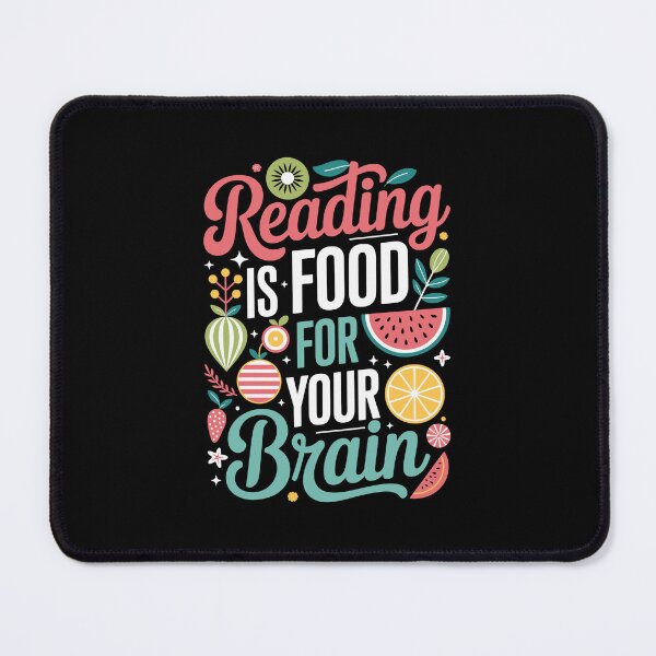 Item preview, READING IS FOOD FOR YOUR BRAIN designed and sold by jkrphoto.