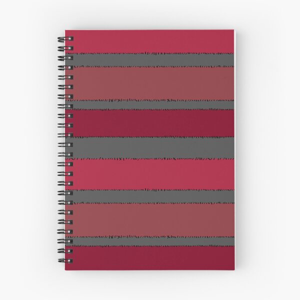 Item preview, Stitched Red Stripes on Gray  designed and sold by JaygiesDesign.