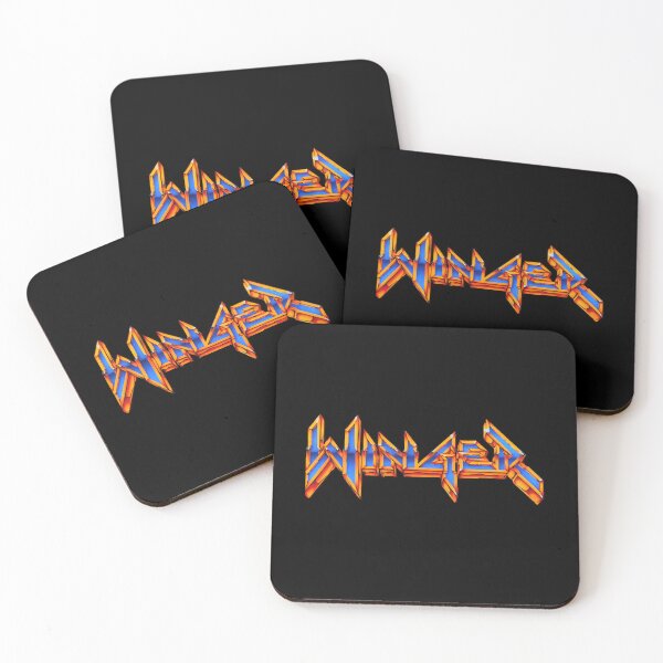 Item preview, Eighties Glam Metal Metallic Beveled Lettering designed and sold by EvanGrahamg.