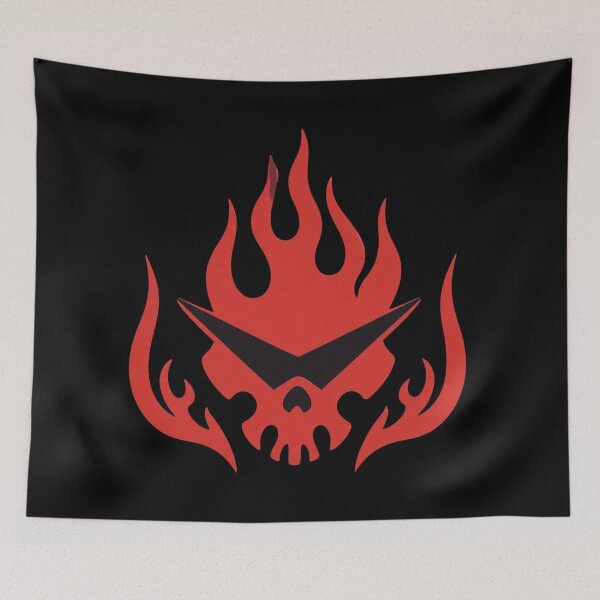 Item preview, Flame Skull Minimal designed and sold by Lainey028.