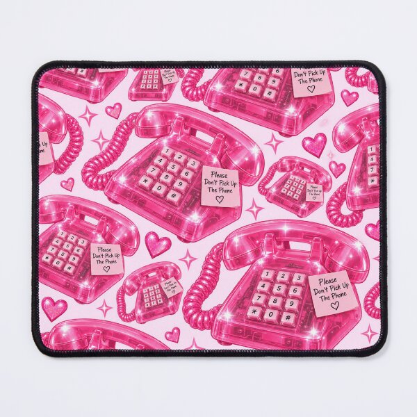 Item preview, Please Don’t Pick Up the Phone – Retro Telephone Y2K Design designed and sold by MetaModel Editions.