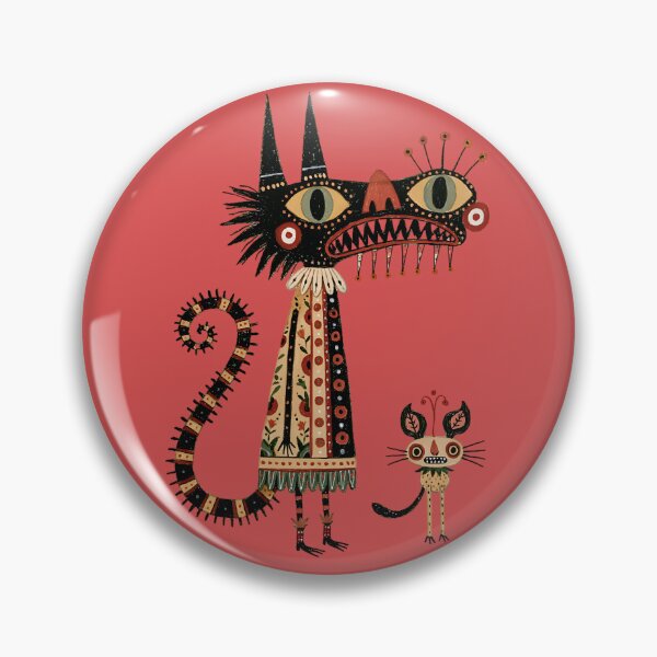 Item preview, Cute Spooky Monsters with Big Eyes and Quirky Style designed and sold by MythicMood.