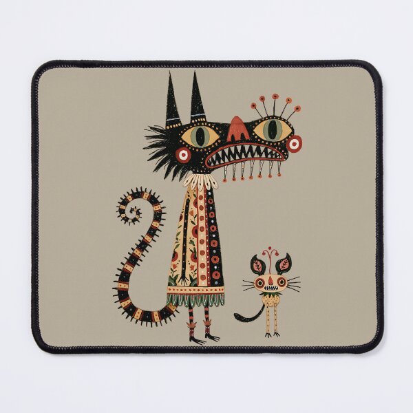 Item preview, Cute Spooky Monsters with Big Eyes and Quirky Style designed and sold by MythicMood.