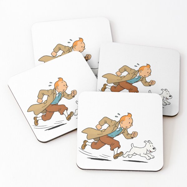 Item preview, Tintins and Snowy Running Vintage Comic designed and sold by virelleelowen98.