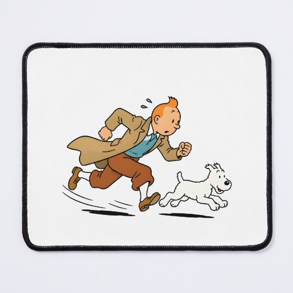 Item preview, Tintins and Snowy Running Vintage Comic designed and sold by virelleelowen98.