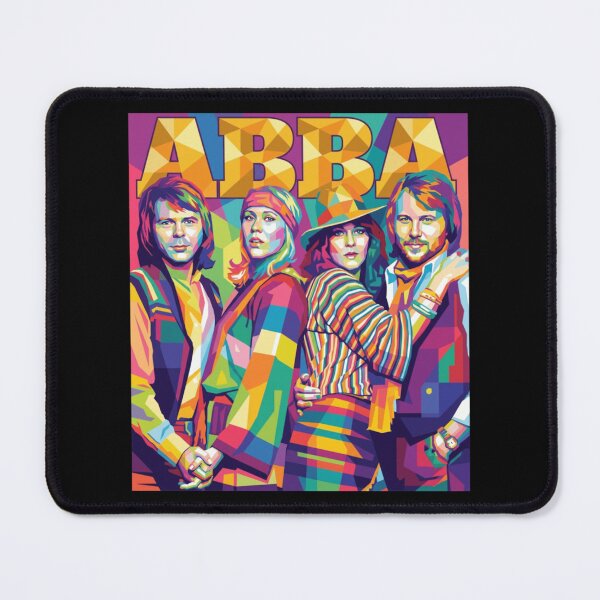 Item preview, ABBA Colorful Geometric Pop Art Design designed and sold by EmersLowe.