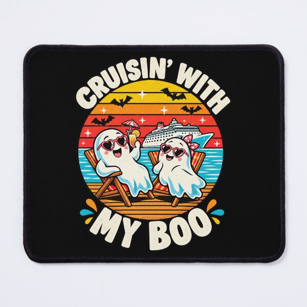 Item preview, Cruisin With My Boo Halloween Ghosts designed and sold by haitrieuic96.