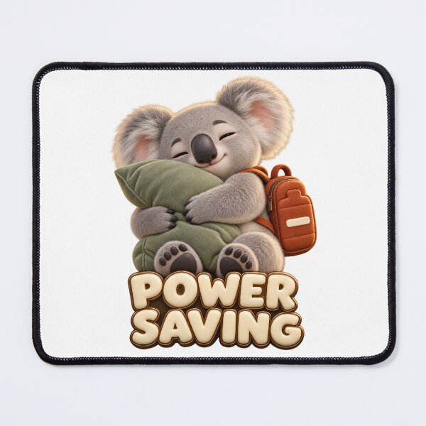 Item preview, Power Saving Koala Pillow Backpack designed and sold by TrendTribeTP.