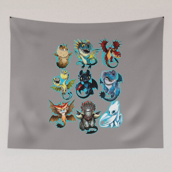 Item preview, Chibi Dragon Squad Collection Glowing Art-88 designed and sold by DonatellaVugde.