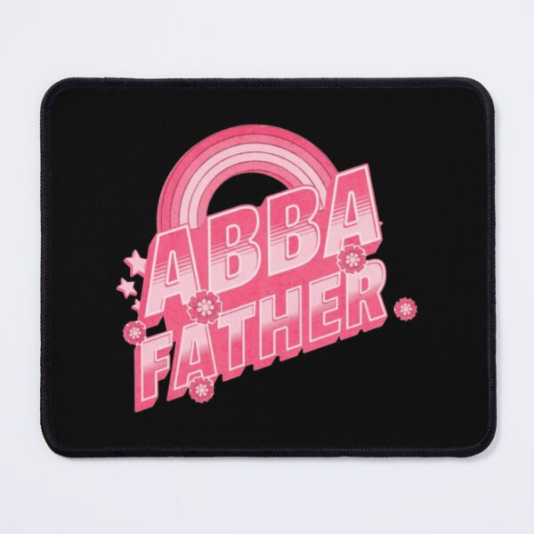 Item preview, ABBA Father Pink Retro Typography Design designed and sold by EmersLowe.