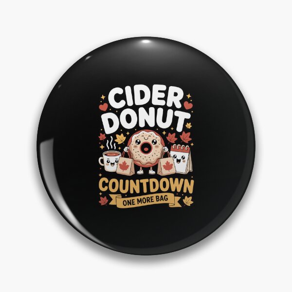 Item preview, CIDER DONUT COUNTDOWN ONE MORE BAG designed and sold by jkrphoto.