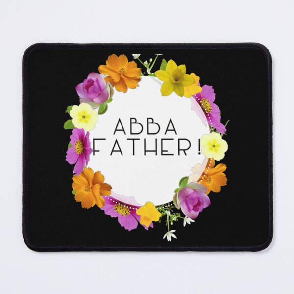 Item preview, ABBA Father Floral Heart Retro Design designed and sold by EmersLowe.