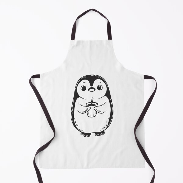 Item preview, Penguin with Coffee Funny Winter Gift 1 designed and sold by OneLine Studio.