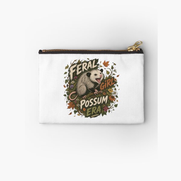 Item preview, Feral Girl Possum Era Untamed Wild Nature Art designed and sold by Créative touche .