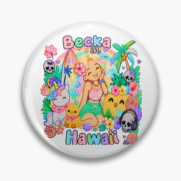 Item preview, Becka Hawaii Gift Pastel Goth Kawaii designed and sold by TheChalkyFox.