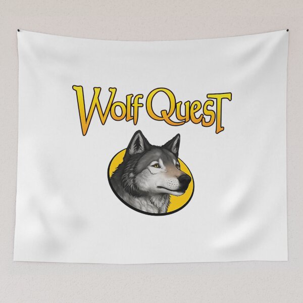Item preview, Wolfquest Logo designed and sold by rut1na.