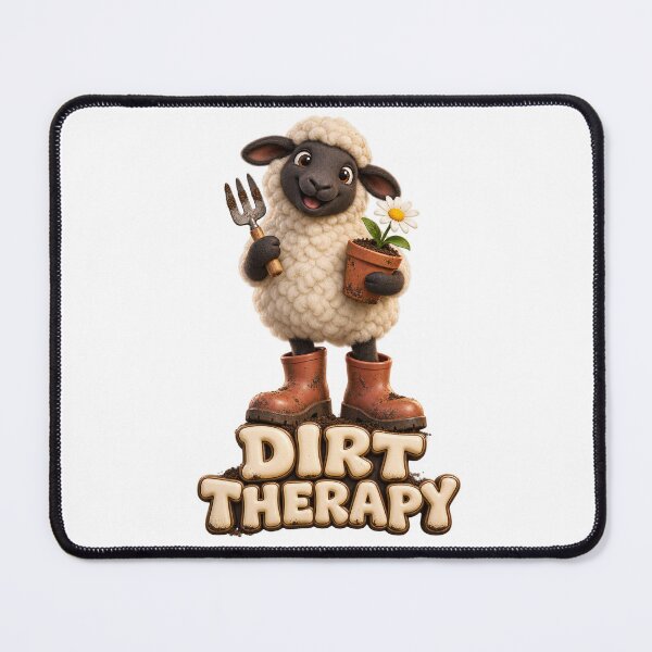 Item preview, Dirt Therapy Sheep Gardening Boots designed and sold by TrendTribeTP.