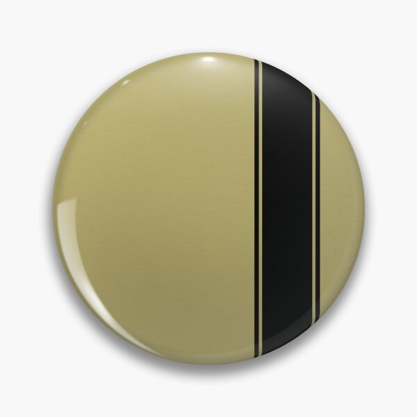 Item preview, Racing Stripe - Black on Gold designed and sold by ubiquitoid.