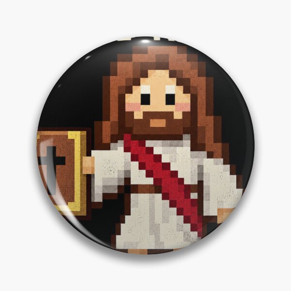 Item preview, It's Dangerous to Go Alone! Take This-funny lego christmas Pixelated Savior designed and sold by AddieBlu.