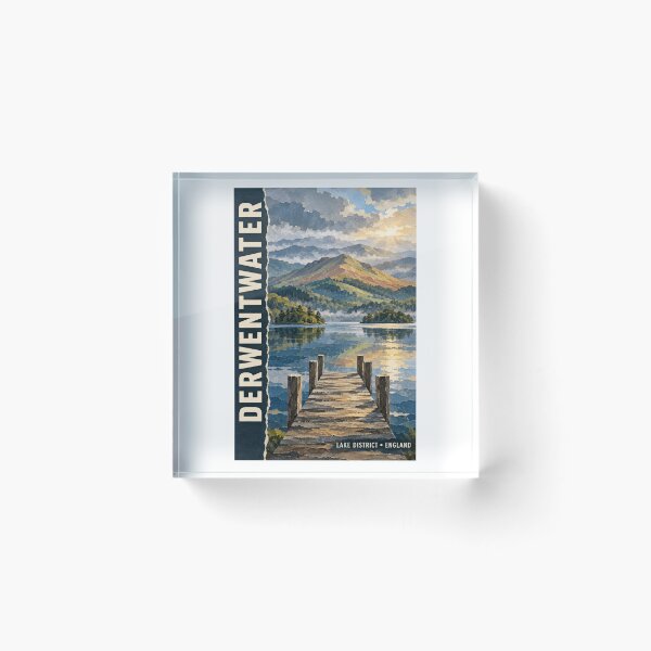 Item preview, Derwentwater - England designed and sold by GoodOldVintage.