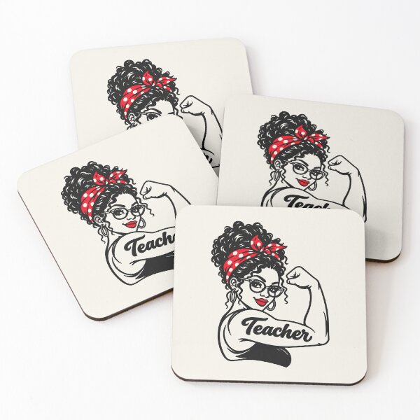 Item preview, Strong Teacher Rosie The Riveter Retro Pop Art designed and sold by MavtM.