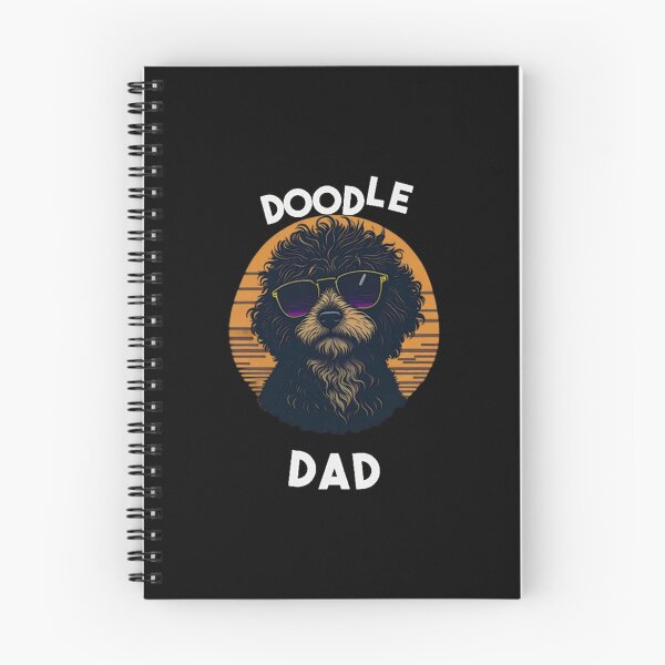 Item preview, Retro Sunset Sunglasses Poodle Dog Dad Art designed and sold by LudmillaWalthe.