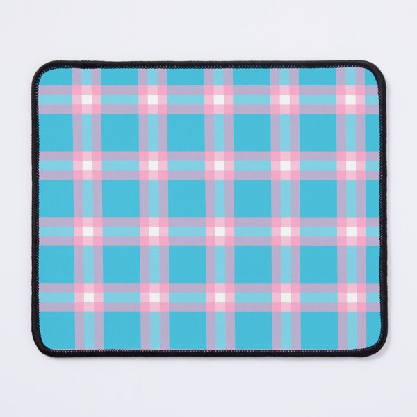 Item preview, Transgender Pride Turquoise and Pink Plaid Pattern designed and sold by The-Repository.