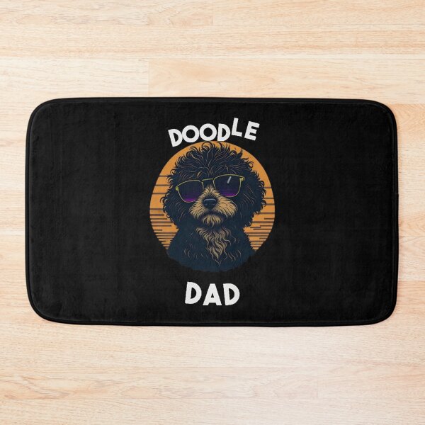 Item preview, Retro Sunset Sunglasses Poodle Dog Dad Art designed and sold by LudmillaWalthe.
