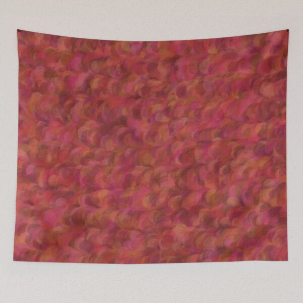 Item preview, Abstract Red Pink Pattern designed and sold by ArtbyDebbieC.