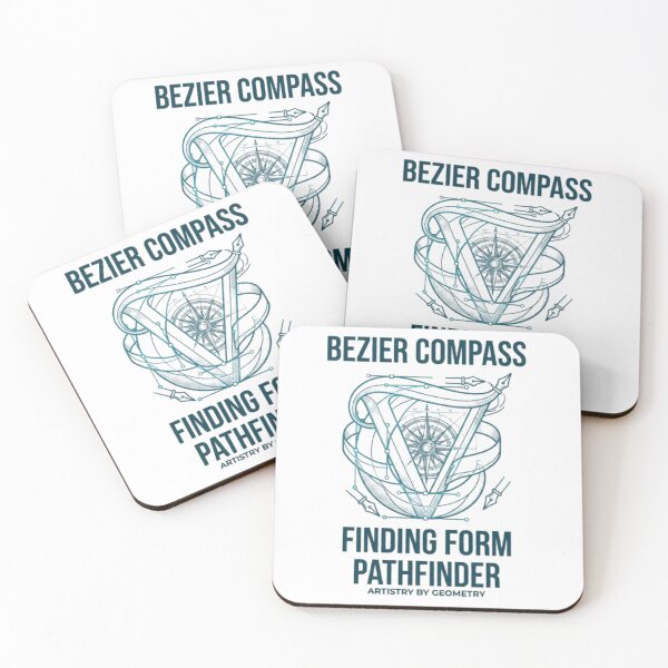 Item preview, Bezier Compass Finding Form – Pathfinder Geometry Graphic Designer designed and sold by youur-mark.
