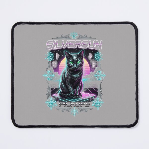 Item preview, Cat Portrait Glitched Text Band Reference-49 designed and sold by SaschTolle.