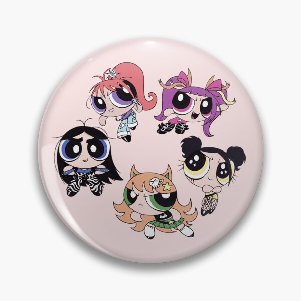 Item preview, NewJeans Punk Rock Powerpuff Style Anime Chibi designed and sold by Bohepa.