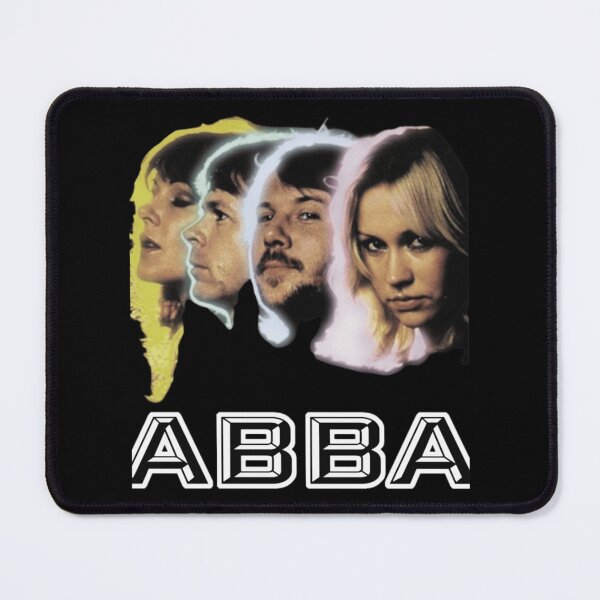 Item preview, ABBA Multicolor Glow Band Portrait Design designed and sold by EmersLowe.