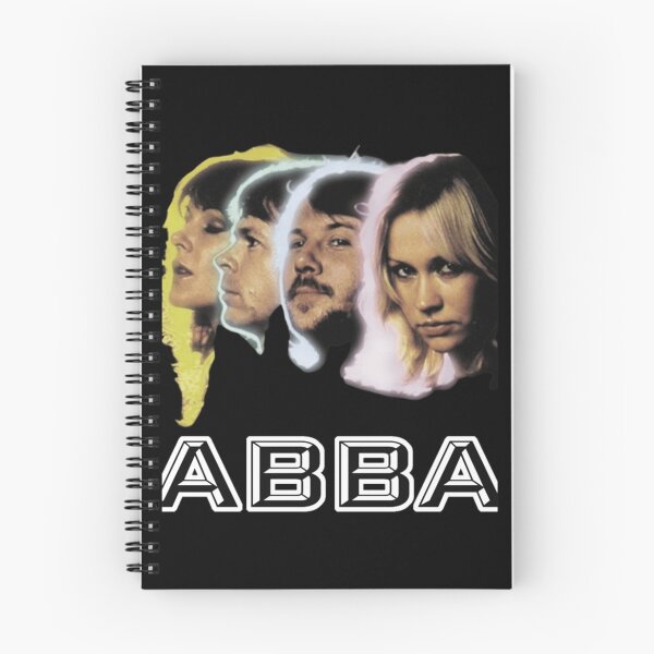 Item preview, ABBA Multicolor Glow Band Portrait Design designed and sold by EmersLowe.