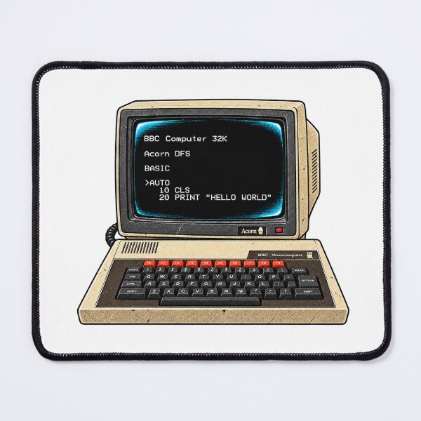 Item preview, BBC Micro Hello World – Retro BASIC Computer designed and sold by curseofkazar.