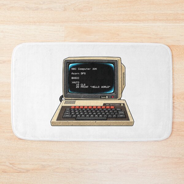 Item preview, BBC Micro Hello World – Retro BASIC Computer designed and sold by curseofkazar.