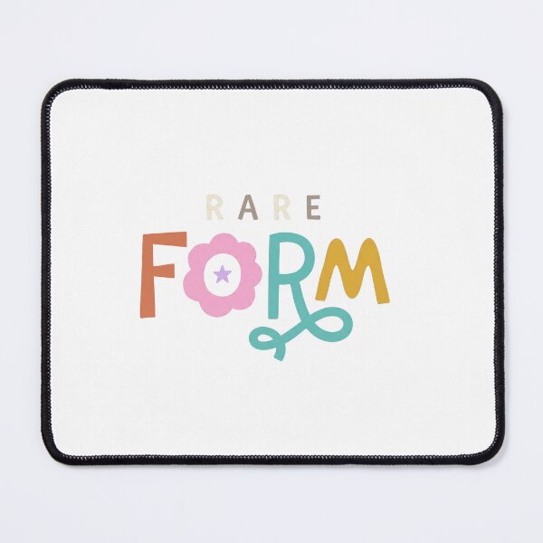 Item preview, Rare Form – Colorful Retro Motivational Typography designed and sold by CreativeArtisanPrints Shop.
