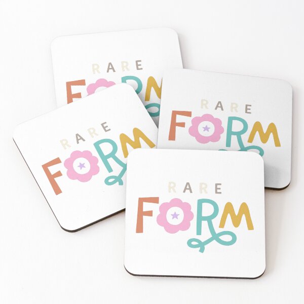 Item preview, Rare Form – Colorful Retro Motivational Typography designed and sold by CreativeArtisanPrints Shop.