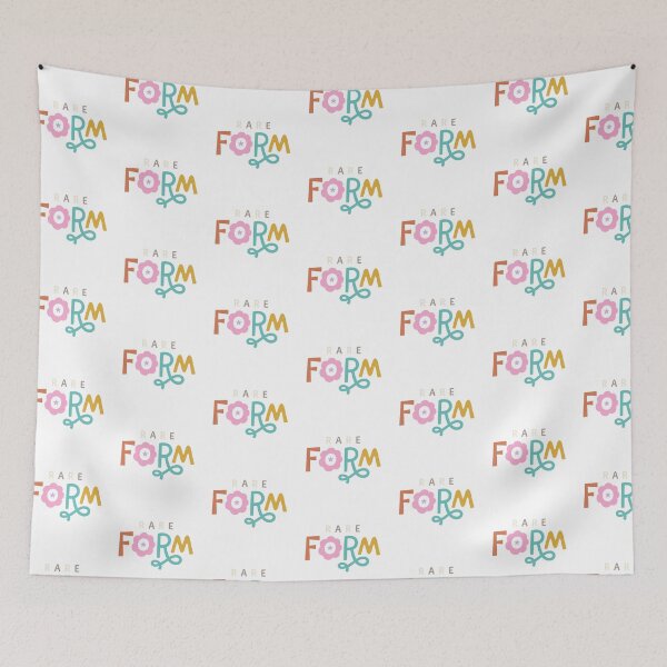 Item preview, Rare Form – Colorful Retro Motivational Typography designed and sold by CreativeArtisanPrints Shop.