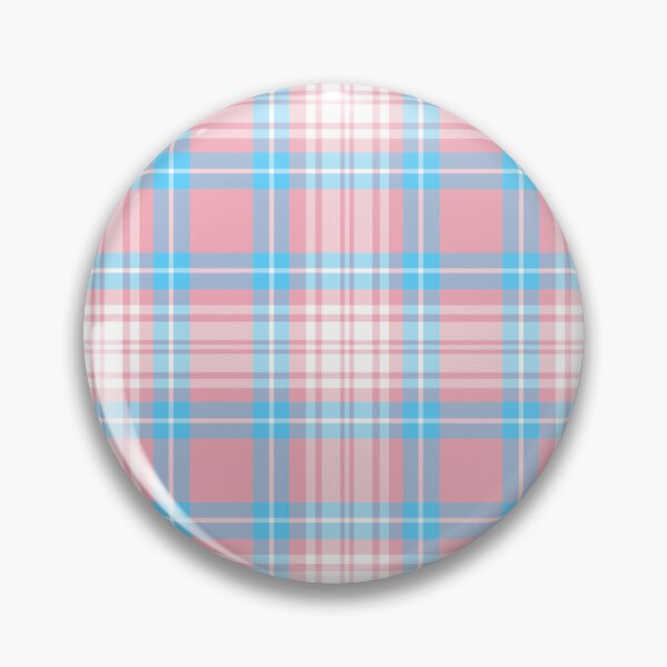 Item preview, Transgender Pride Pink and Blue Tartan Plaid designed and sold by The-Repository.