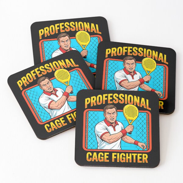 Item preview, Professional Cage Fighter – Funny Pickleball Player Design designed and sold by LoFizzy.