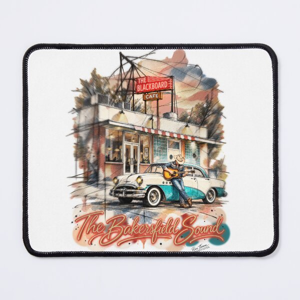 Item preview, The Bakersfield Sound at The Blackboard Cafe designed and sold by Russell Thorne.